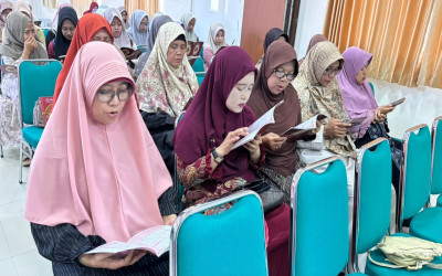 Sambut Hari Jadi Ngawi ke-668, MAN 2 Ngawi Gelar Gerakan Khataman Al-Qur'an 668 Kali