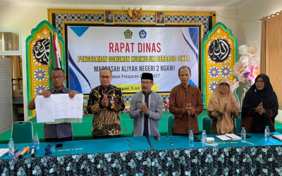 Perkuat Karakter Siswa, MAN 2 Ngawi Sahkan 