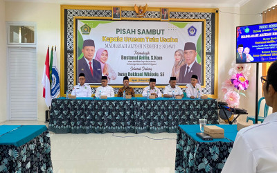SERAH TERIMA JABATAN KEPALA URUSAN TATA USAHA MAN 2 NGAWI TAHUN 2026